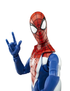Figura articulada Spider-Man 2 Miles Morales con su traje mejorado! collectors