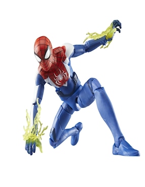 Figura articulada Spider-Man 2 Miles Morales con su traje mejorado! collectors