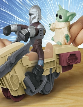 The Mandalorian Speeder Lanzadora Play-Doh