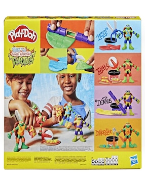 Masa modeladora Creaciones Cowabunga Play-Doh Teenage Mutant Ninja Turtles