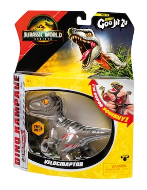 Figura Jurassic World Velociraptor elástico