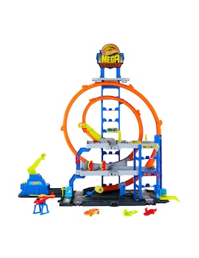 Set de juego Hot Wheels Garage mega boucle