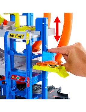 Set de juego Hot Wheels Garage mega boucle