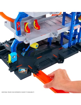 Set de juego Hot Wheels Garage mega boucle