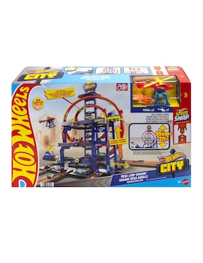 Set de juego Hot Wheels Garage mega boucle