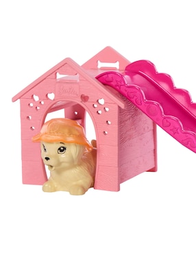 Muñeca Barbie Fiesta en la piscina con perritos