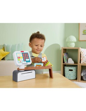 Caja Registradora Escanea y Aprende Fisher Price juego de rol para niño