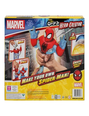 Figura Heroes of Goo Jit Zu Spider-Man elástico