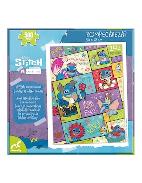 Rompecabezas Stitch In Costume Novelty 500 piezas