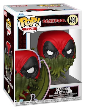 Figura de colección Deadpool As Cthulhu cabeza oscilante