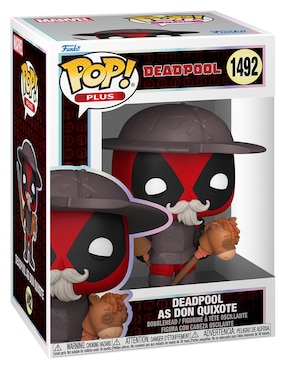Figura de colección Deadpool as Don Quixote cabeza oscilante