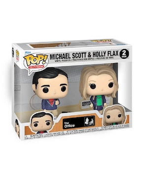 Figura de colección The Office Michael Scott & Holly Flax