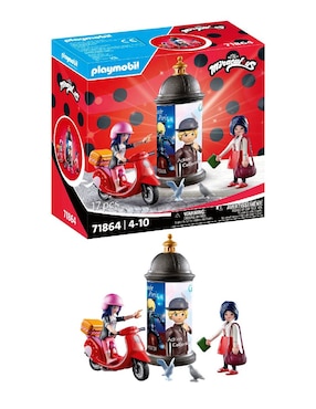 Playmobil Milagroso paseo en scooter por París 71864