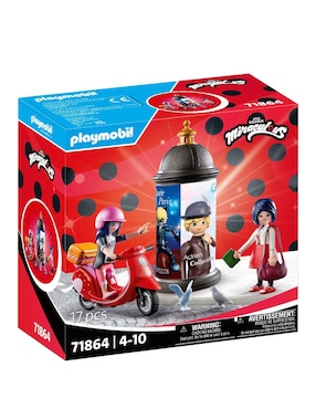 Playmobil Milagroso paseo en scooter por París 71864