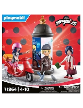 Playmobil Milagroso paseo en scooter por París 71864