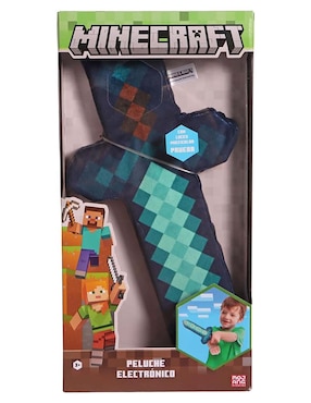 Peluche de Minecraft espada Ruz de 37 cm