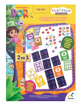 Educando Dora la exploradora Novelty