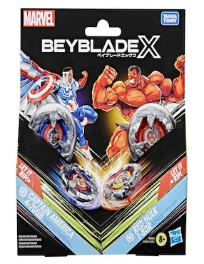 Captain America 4-70GB vs. Red Hulk 1-80R BeyBlade