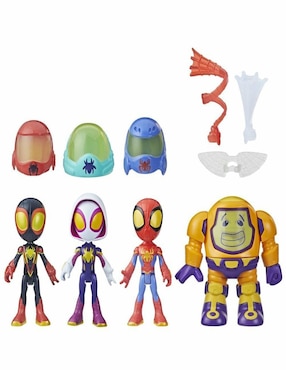 Set figuras articulada Spidey and His Amazing Friends