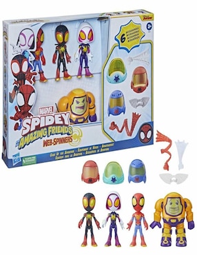 Set figuras articulada Spidey and His Amazing Friends
