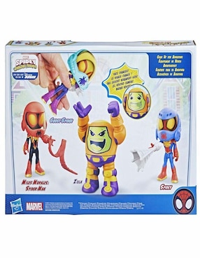 Set figuras articulada Spidey and His Amazing Friends