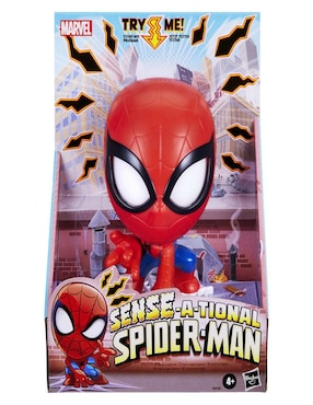 Figura de acción Marvel Spider-Man con movimiento, luz y sonido