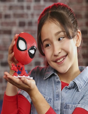 Figura de acción Marvel Spider-Man con movimiento, luz y sonido