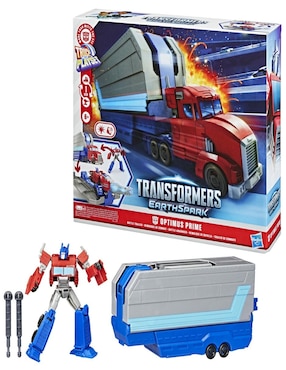 Figura de acción articulada Transformers: EarthSpark con luz y sonido