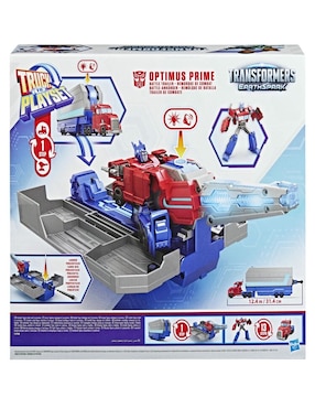 Figura de acción articulada Transformers: EarthSpark con luz y sonido