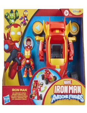 Figura de acción articulada Iron Man And His Awesome Friends Iron Man 2 en 1