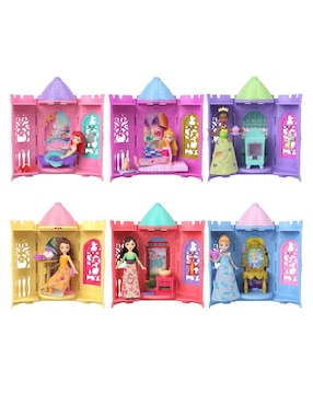 Muñeca Princesas Disney Torre Reveal Sorpresa