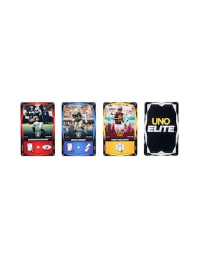 UNO Elite juego de mesa NFL mattel