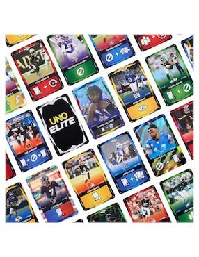 UNO Elite juego de mesa NFL mattel