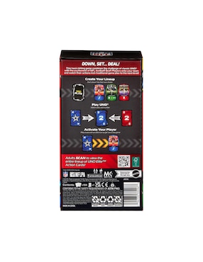 UNO Elite juego de mesa NFL mattel