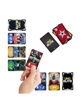 UNO Elite juego de mesa NFL mattel