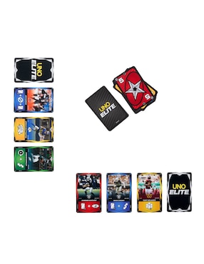 UNO Elite juego de mesa NFL mattel