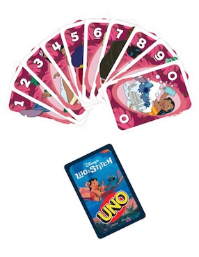 Uno Lilo & Stitch juego de mesa Lilo & Stitch Mattel