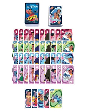 Uno Lilo & Stitch juego de mesa Lilo & Stitch Mattel