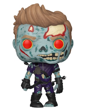 Figura de colección Marvel Zombies Zombie Hawkeye cabeza oscilante