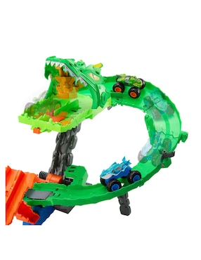 Pista Tiburones vs Dinosaurios Hot Wheels JFR06