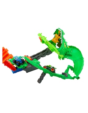Pista Tiburones vs Dinosaurios Hot Wheels JFR06