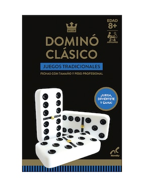 Dominó Clásico Doble 6 Foil Novelty