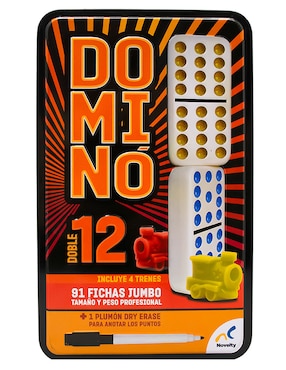 Dominó doble 12 Novelty