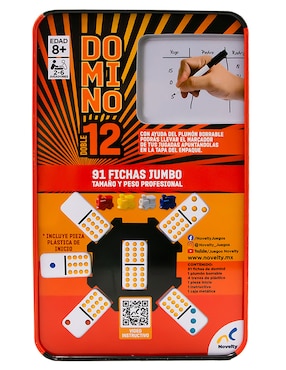 Dominó doble 12 Novelty