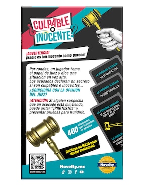 ¿Culpable o inocente? Novelty