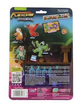 Figura de acción Poochilla Flexors elástico
