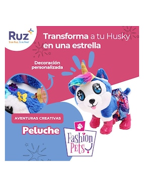 Peluche de Coco Super Style perro Ruz Fashion Pets de 28 cm