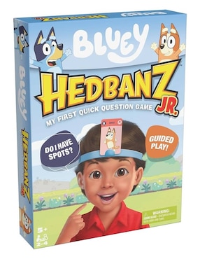 Hedbanz Jr. Bluey Spinmaster Hedbanz Jr. Bluey Spinmaster