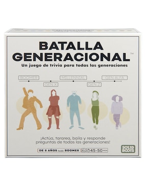 Batalla generacional un juego de trivia para todas las generaciones Spinmaster