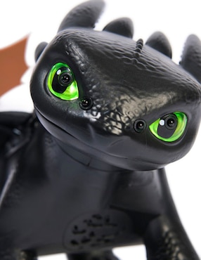 Figura de acción articulada Cómo entrenar a tu dragón Chimuelo con luz y sonido